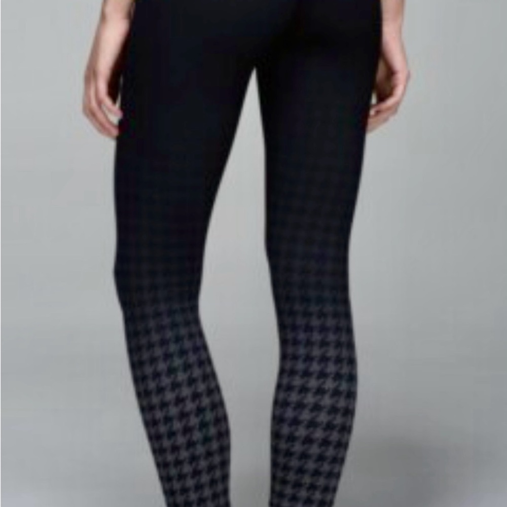 Lululemon ombre houndstooth leggings size 4